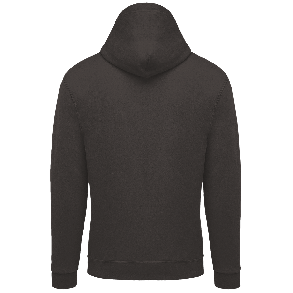 K479 - Sudadera capucha y cremallera unisex - Dark Grey - trasera