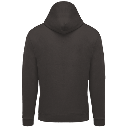 K479 - Sudadera capucha y cremallera unisex - Dark Grey - trasera