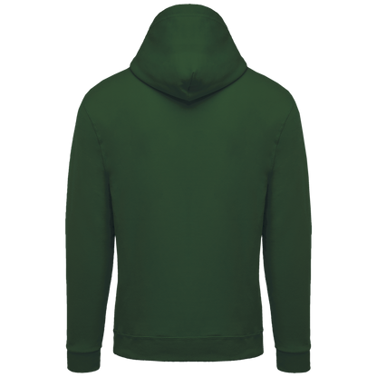 K479 - Sudadera capucha y cremallera unisex - Forest Green - trasera
