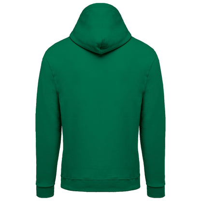 K479 - Sudadera capucha y cremallera unisex - Kelly Green - trasera