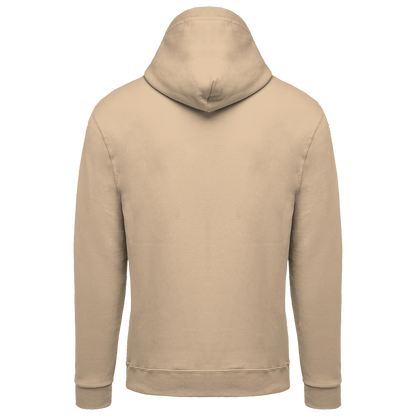 K479 - Sudadera capucha y cremallera unisex - Light Sand - trasera