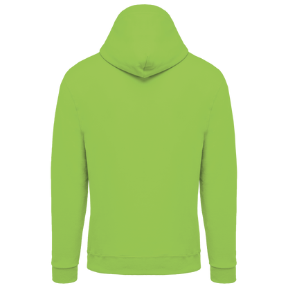 K479 - Sudadera capucha y cremallera unisex - Lime - trasera