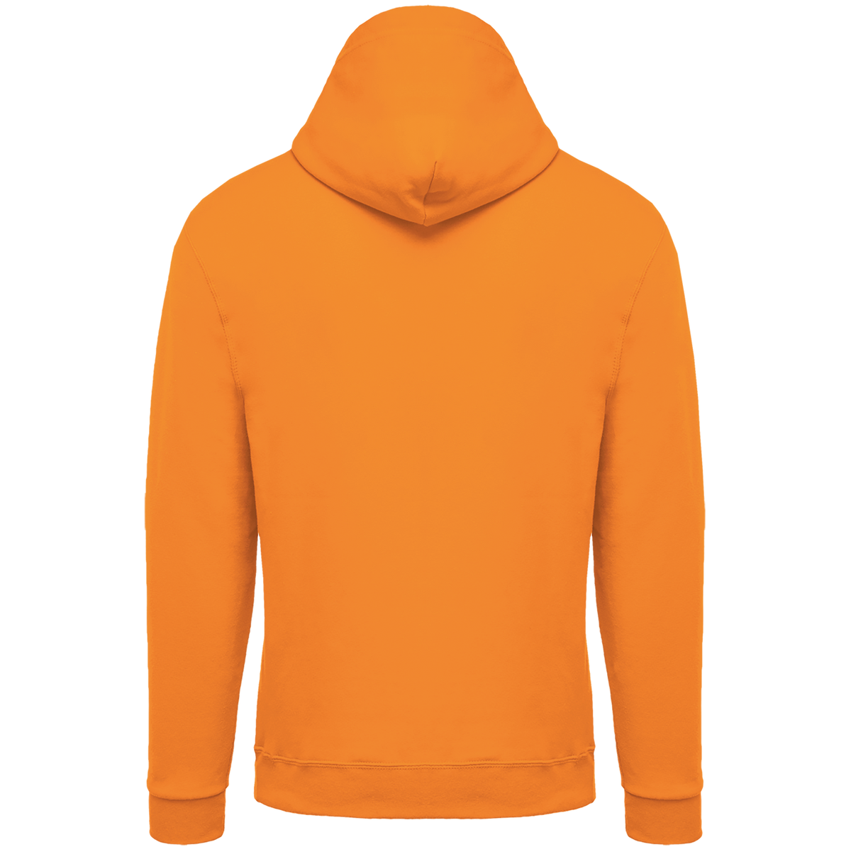 K479 - Sudadera capucha y cremallera unisex - Orange - trasera