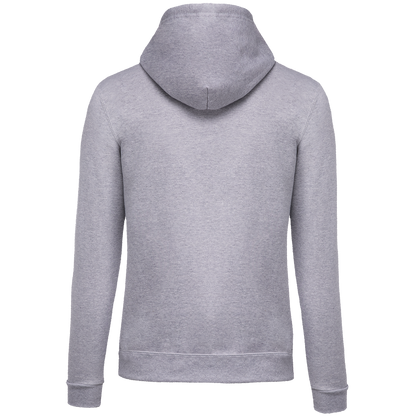 K479 - Sudadera capucha y cremallera unisex - Oxford Grey - trasera
