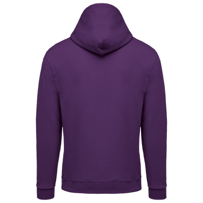 K479 - Sudadera capucha y cremallera unisex - Purple - trasera
