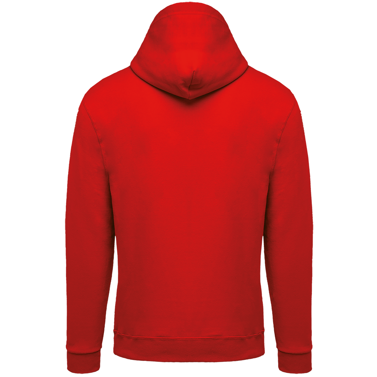 K479 - Sudadera capucha y cremallera unisex - Red - trasera