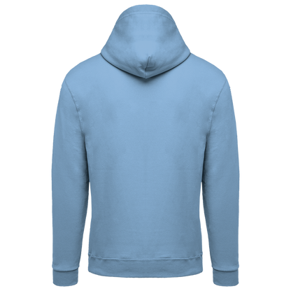 K479 - Sudadera capucha y cremallera unisex - Sky Blue - trasera