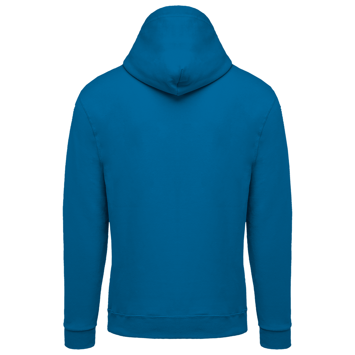 K479 - Sudadera capucha y cremallera unisex - Tropical Blue - trasera