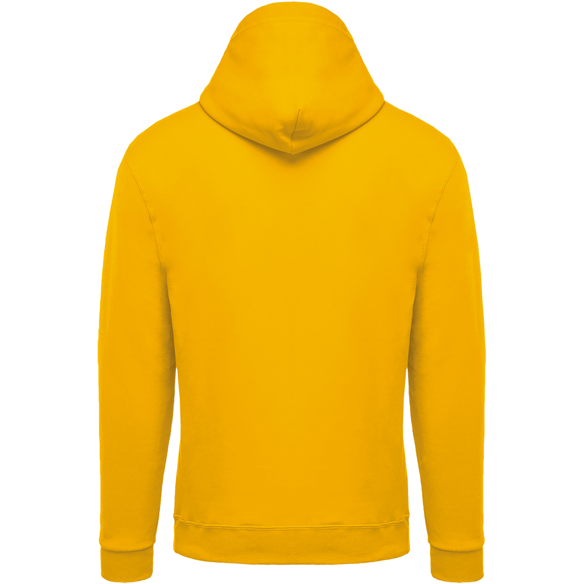K479 - Sudadera capucha y cremallera unisex - Yellow - trasera
