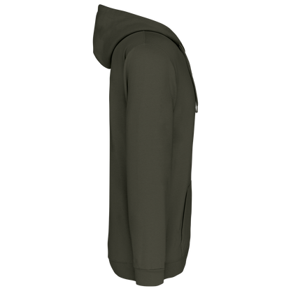 K479 - Sudadera capucha y cremallera unisex - Dark Khaki - lateral