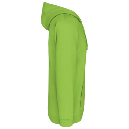 K479 - Sudadera capucha y cremallera unisex - Lime - lateral