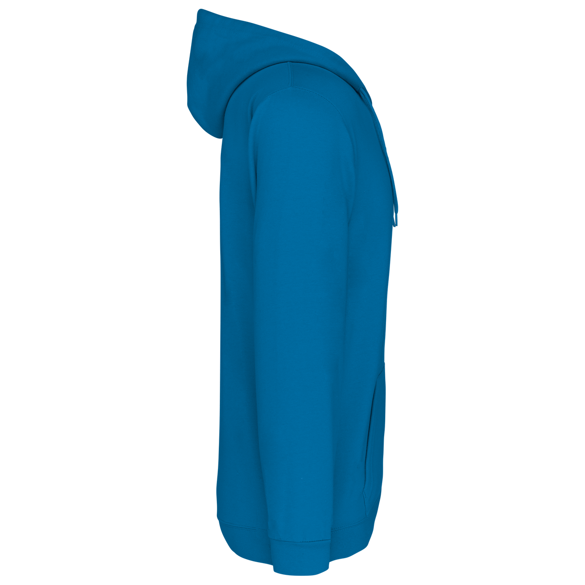K479 - Sudadera capucha y cremallera unisex - Tropical Blue - lateral