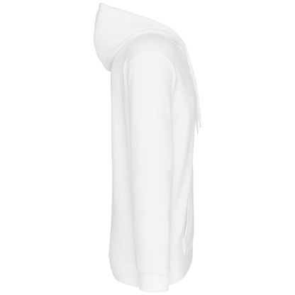 K479 - Sudadera capucha y cremallera unisex - White - lateral
