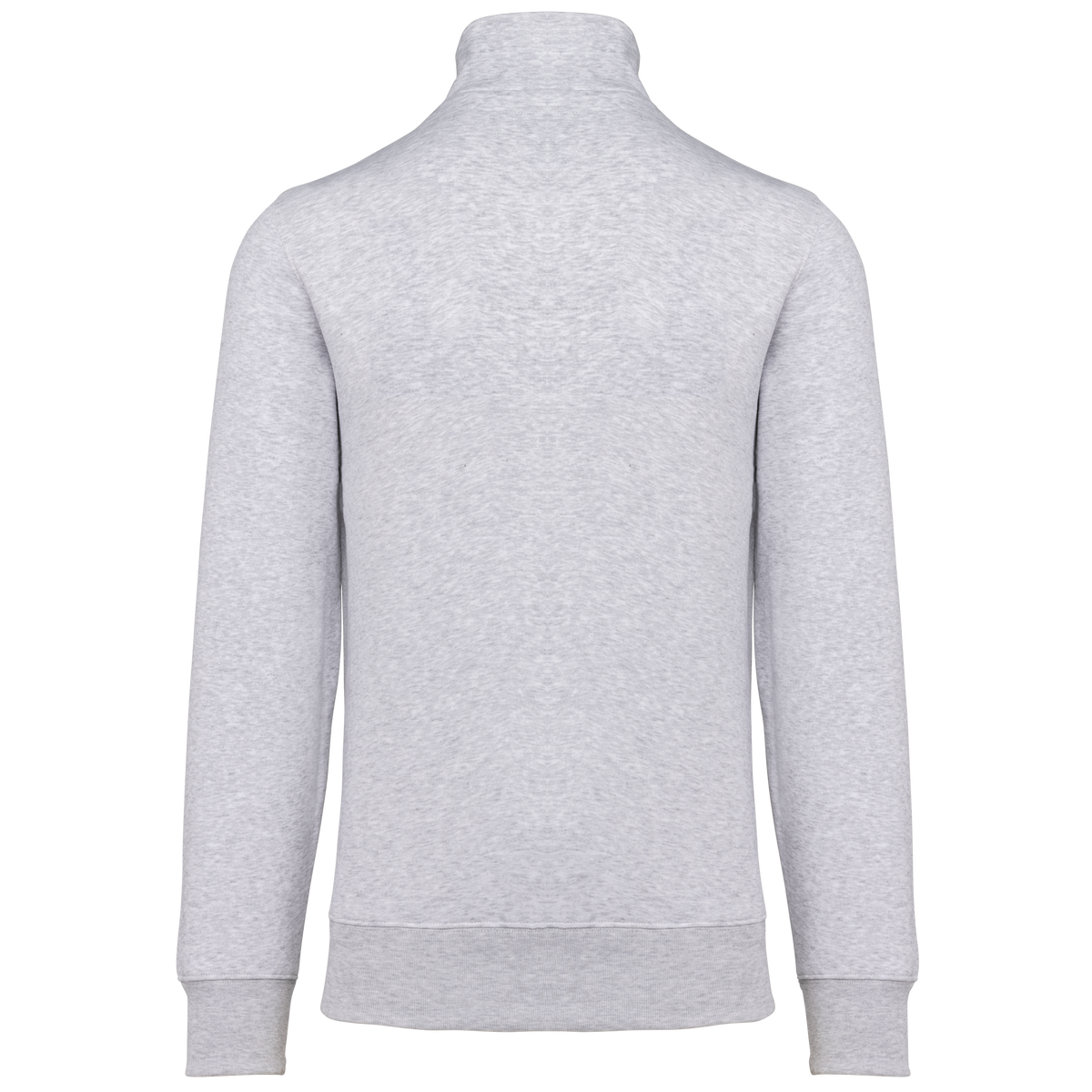 K487 - Sudadera 1/4 Cremallera - Ash Heather - trasera