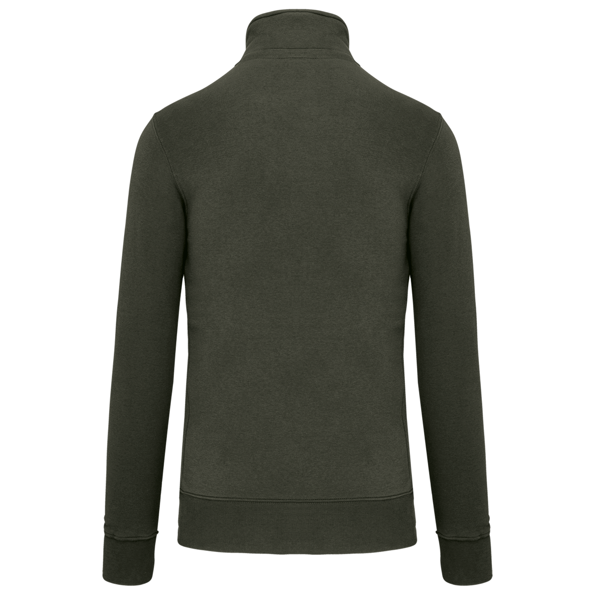 K487 - Sudadera 1/4 Cremallera - Dark Khaki - trasera