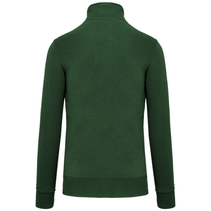 K487 - Sudadera 1/4 Cremallera - Forest Green - trasera