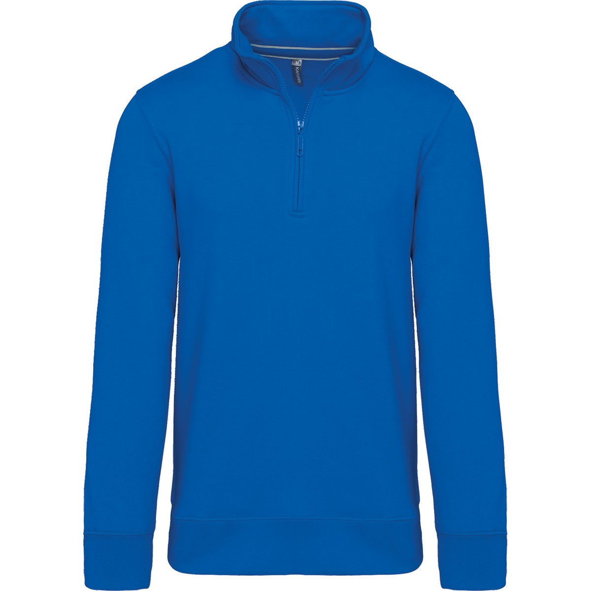 K487 - Sudadera 1/4 Cremallera - Light Royal Blue - frontal