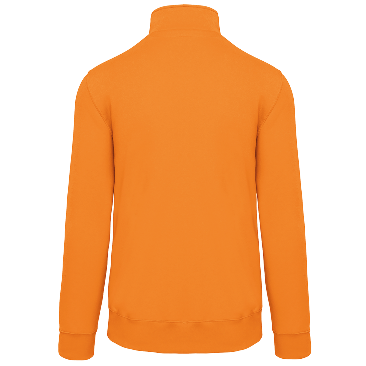 K487 - Sudadera 1/4 Cremallera - Orange - trasera
