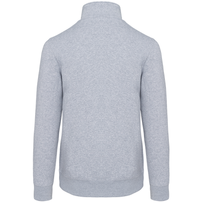 K487 - Sudadera 1/4 Cremallera - Oxford Grey - trasera