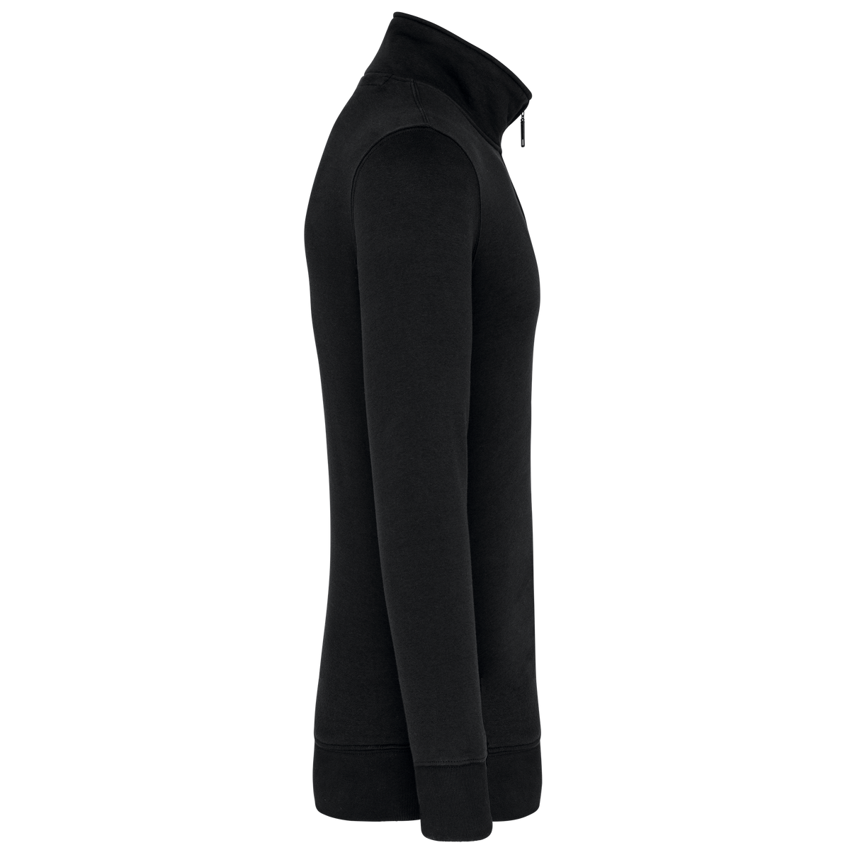 K487 - Sudadera 1/4 Cremallera - Black - lateral