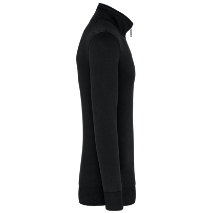 K487 - Sudadera 1/4 Cremallera - Black - lateral