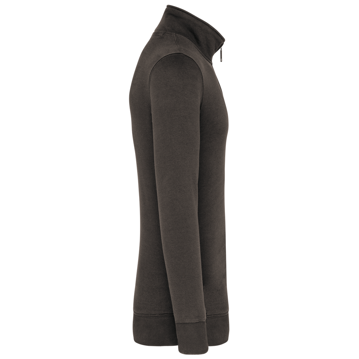 K487 - Sudadera 1/4 Cremallera - Dark Grey - lateral