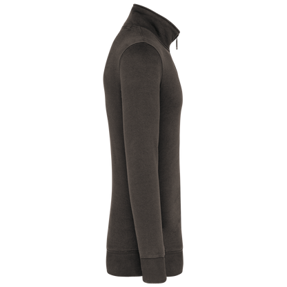 K487 - Sudadera 1/4 Cremallera - Dark Grey - lateral