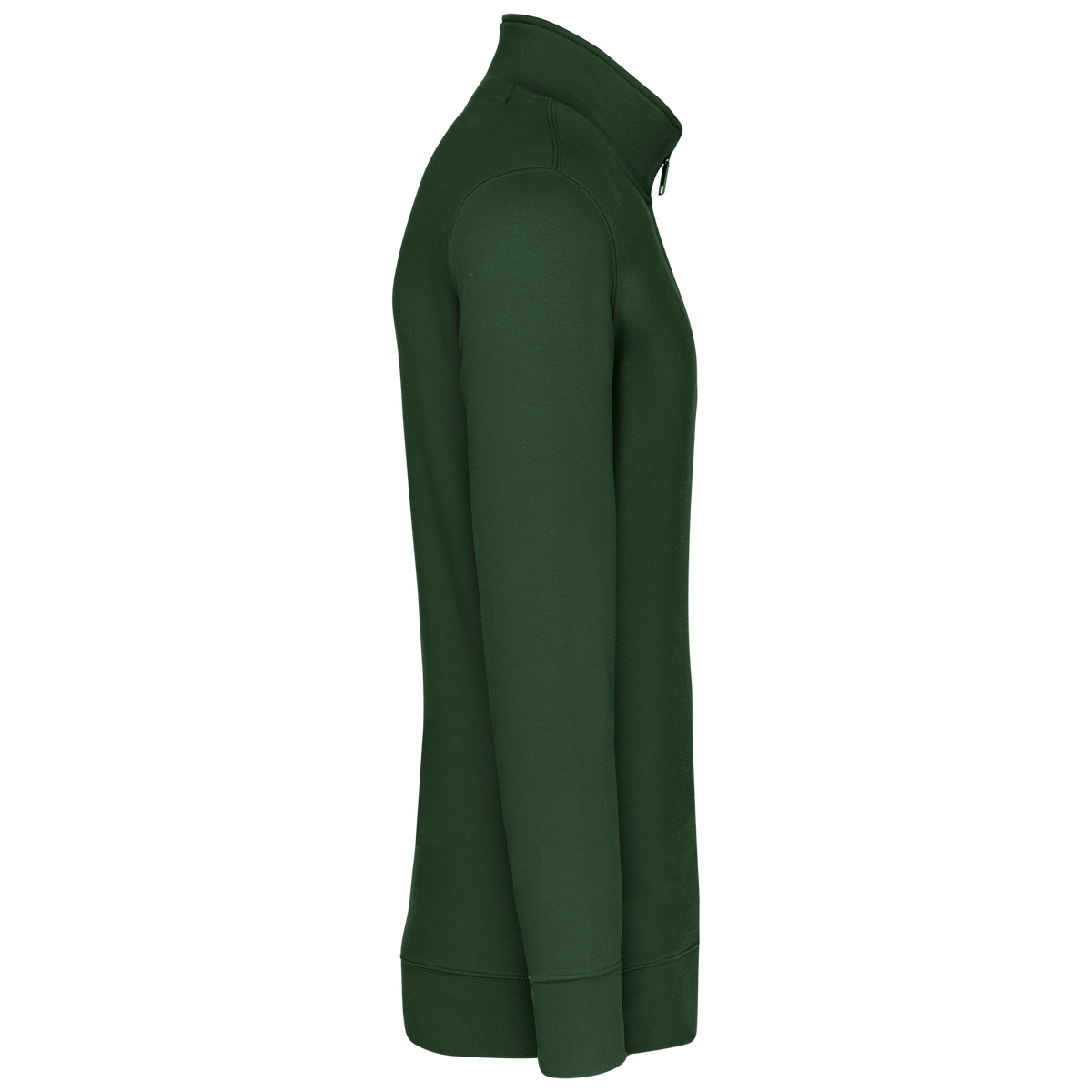 K487 - Sudadera 1/4 Cremallera - Forest Green - lateral