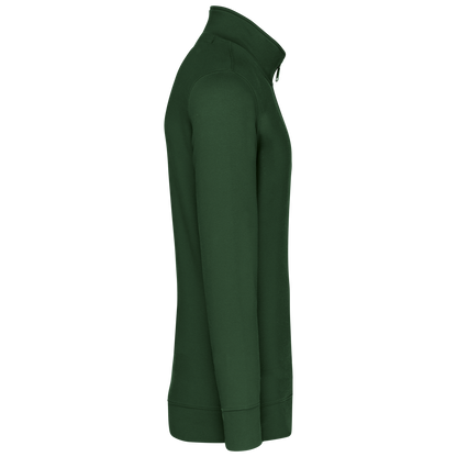 K487 - Sudadera 1/4 Cremallera - Forest Green - lateral