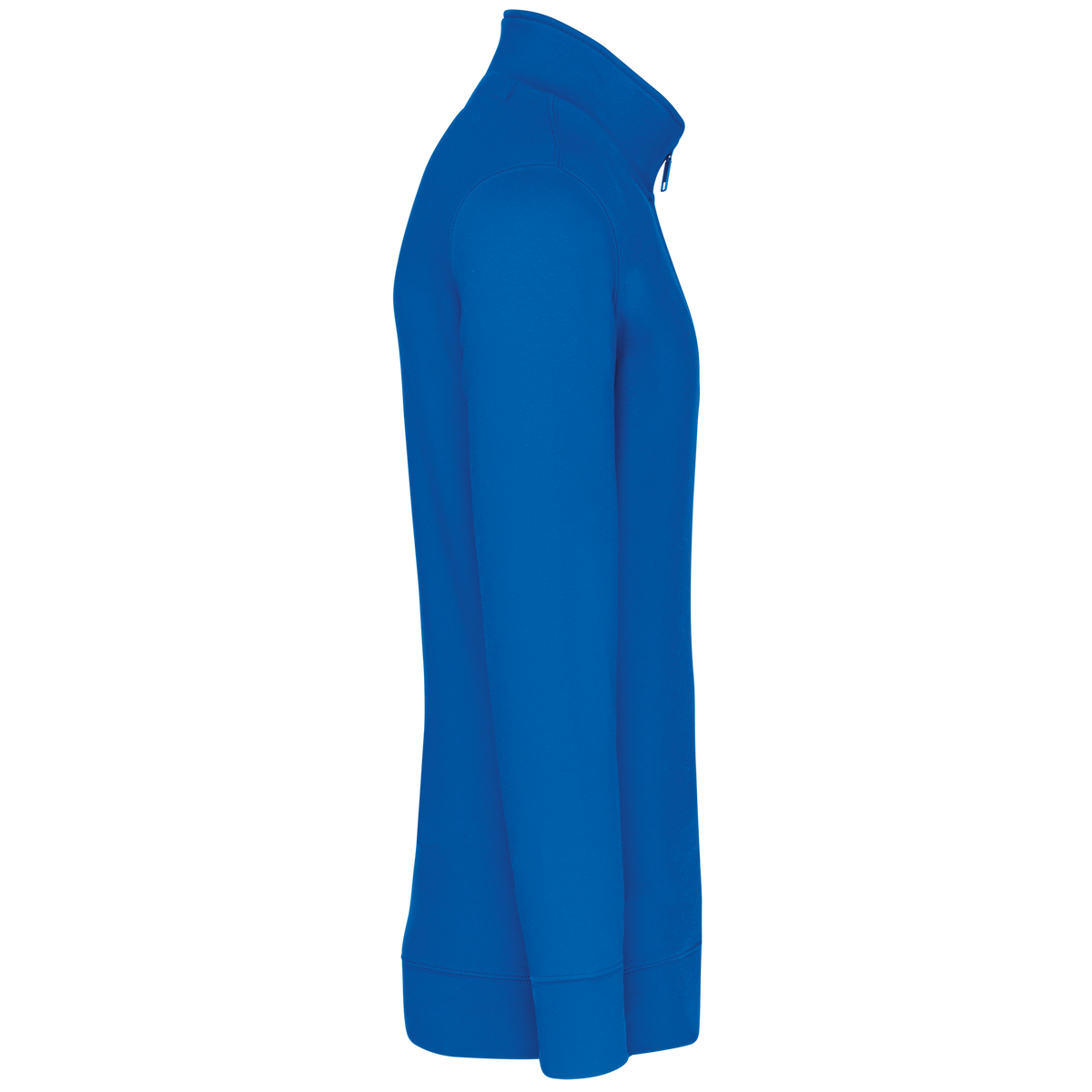 K487 - Sudadera 1/4 Cremallera - Light Royal Blue - lateral