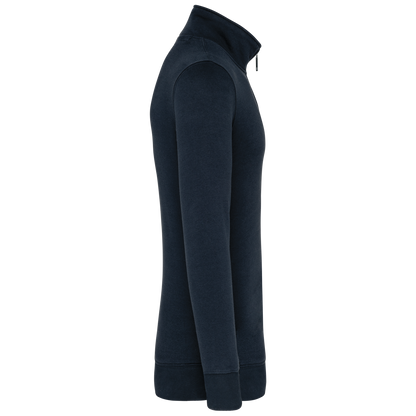 K487 - Sudadera 1/4 Cremallera - Navy - lateral