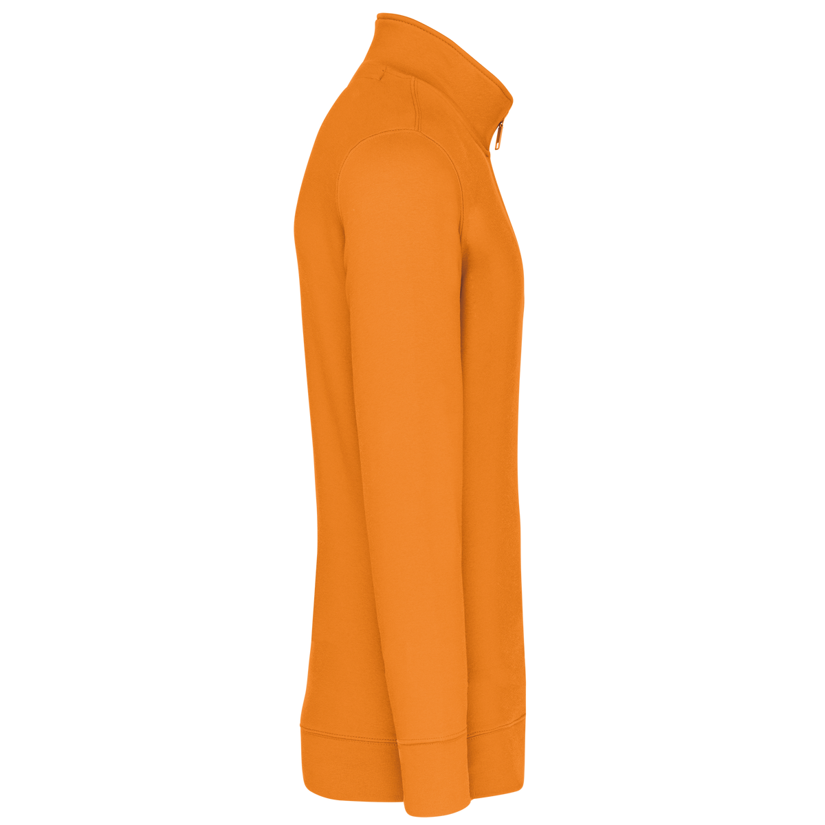 K487 - Sudadera 1/4 Cremallera - Orange - lateral