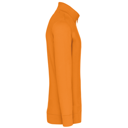 K487 - Sudadera 1/4 Cremallera - Orange - lateral