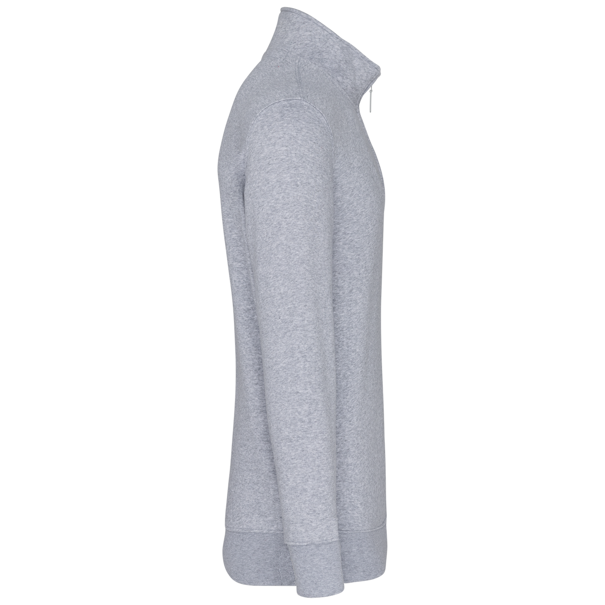 K487 - Sudadera 1/4 Cremallera - Oxford Grey - lateral