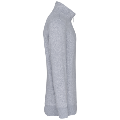 K487 - Sudadera 1/4 Cremallera - Oxford Grey - lateral