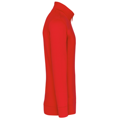 K487 - Sudadera 1/4 Cremallera - Red - lateral