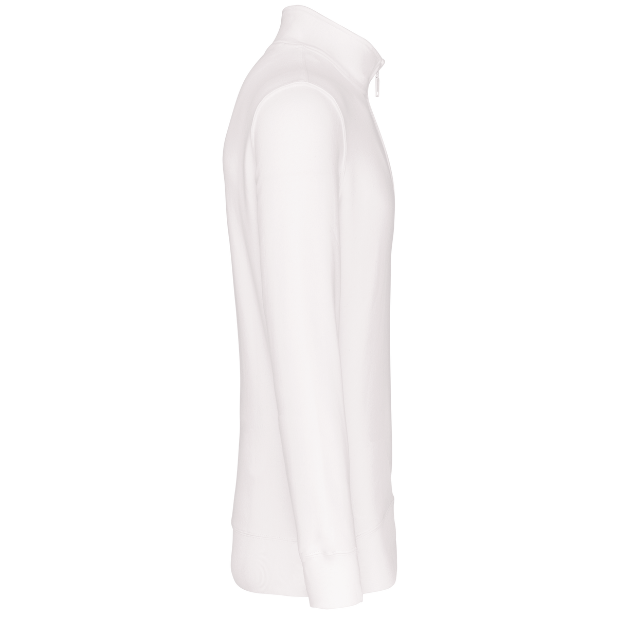 K487 - Sudadera 1/4 Cremallera - White - lateral