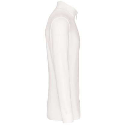 K487 - Sudadera 1/4 Cremallera - White - lateral
