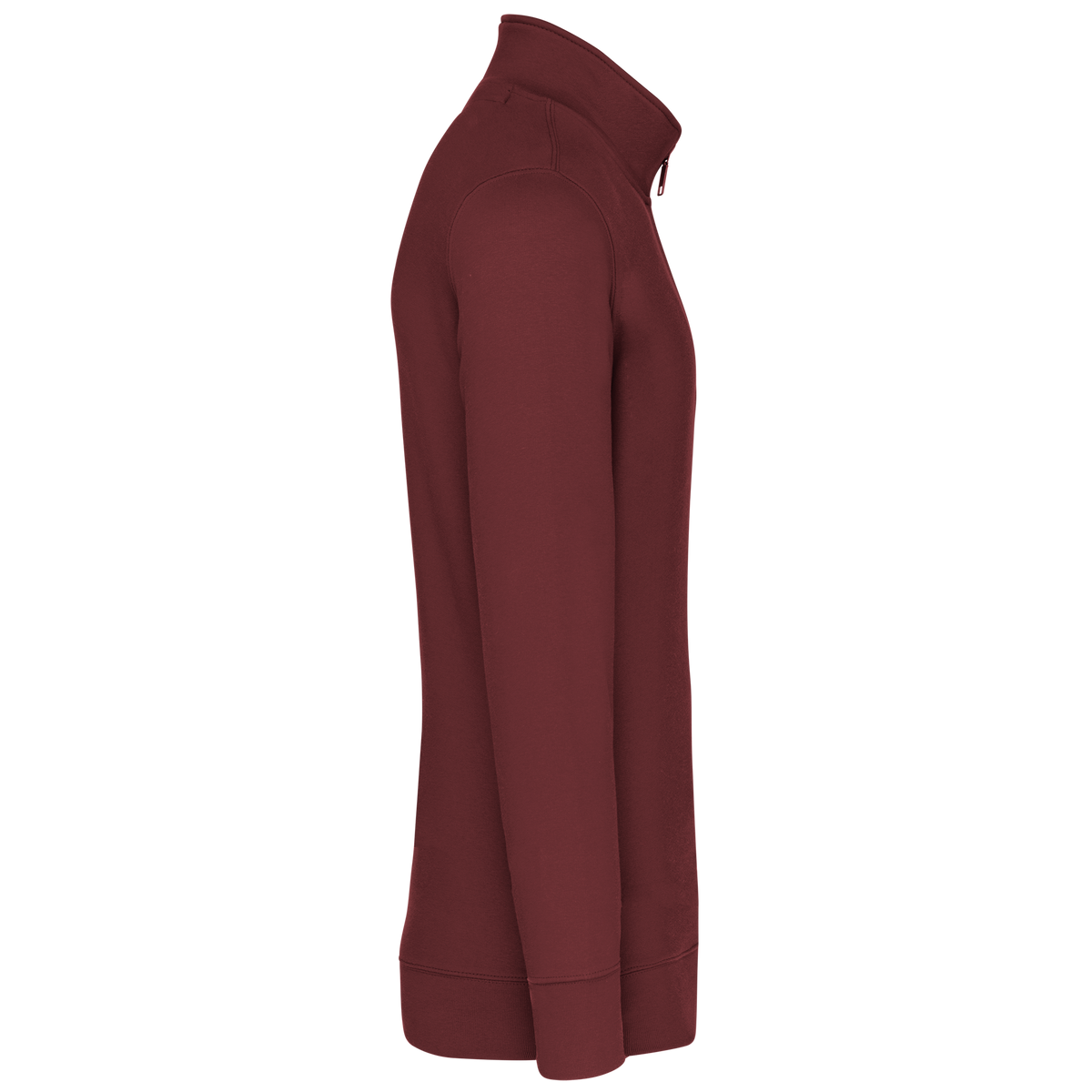 K487 - Sudadera 1/4 Cremallera - Wine - lateral