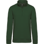 K487 - Sudadera 1/4 Cremallera - Forest Green - frontal