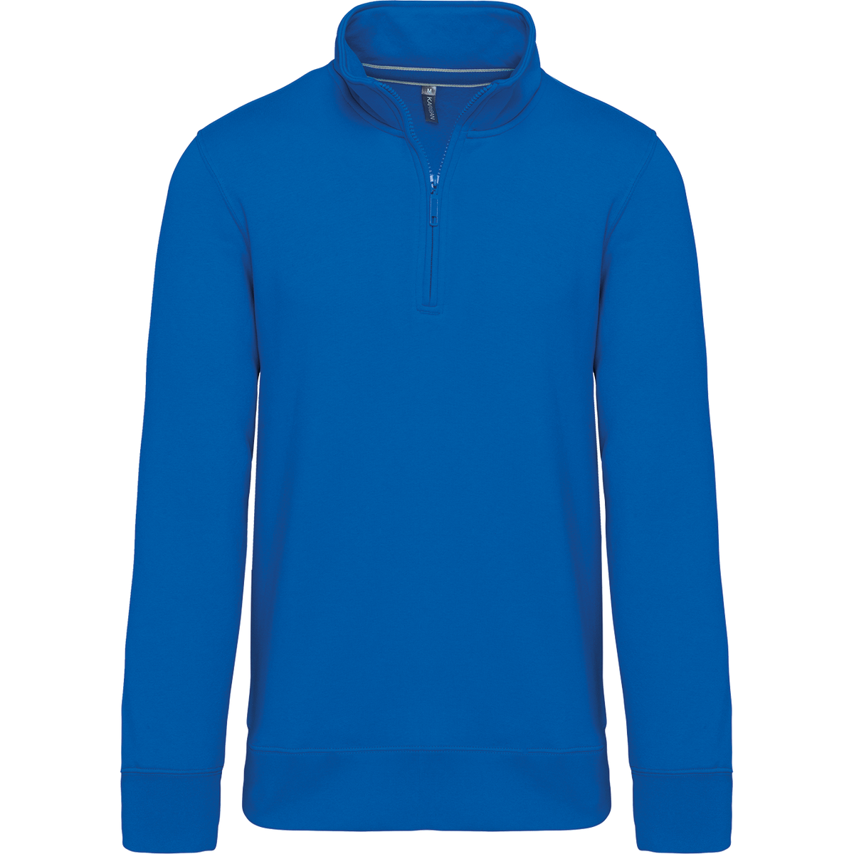K487 - Sudadera 1/4 Cremallera - Light Royal Blue - frontal