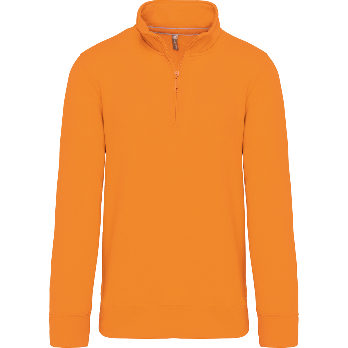 K487 - Sudadera 1/4 Cremallera - Orange - frontal