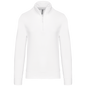 K487 - Sudadera 1/4 Cremallera - White - frontal