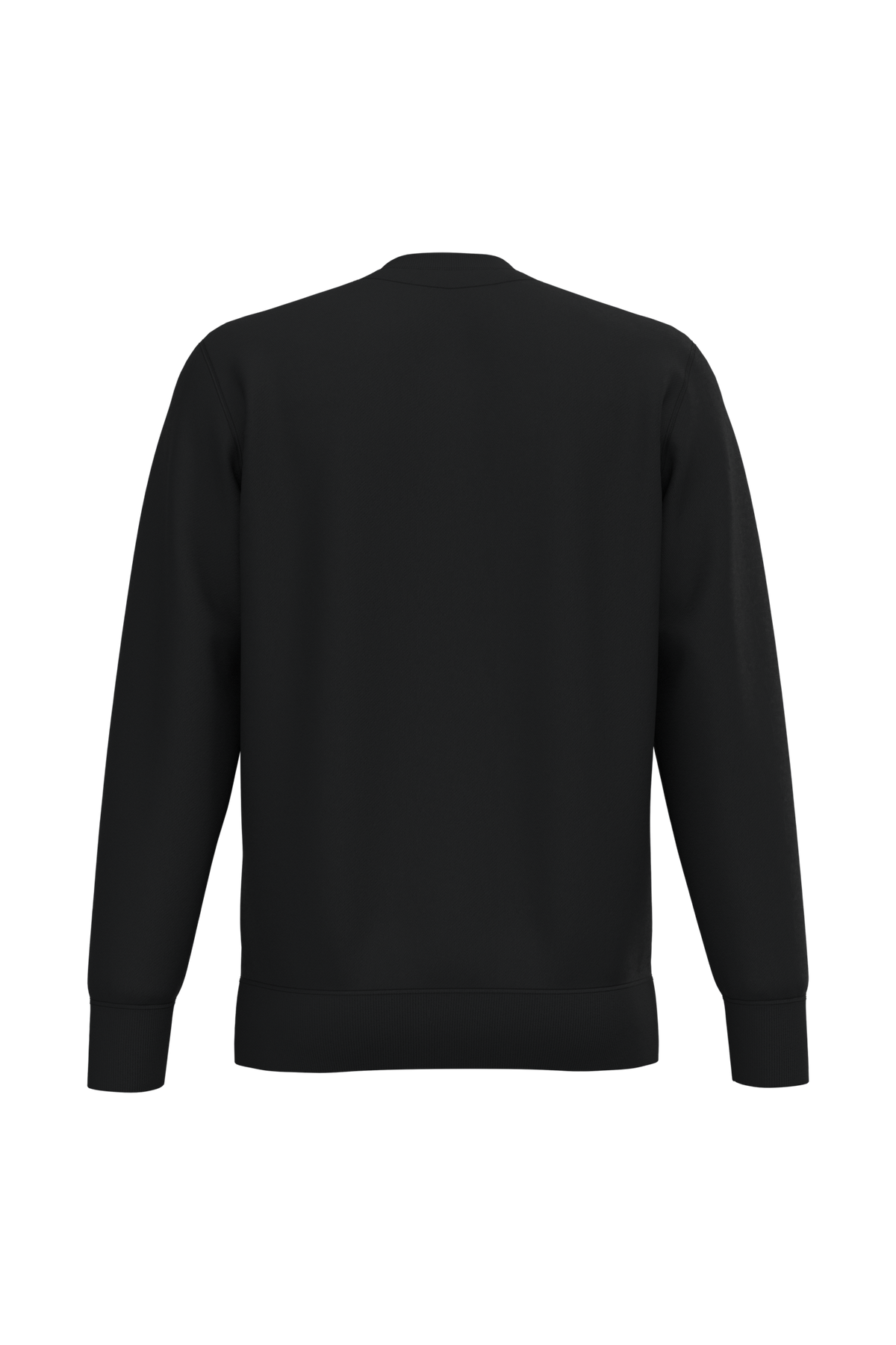 K488 - Sudadera cuello redondo - Black - trasera