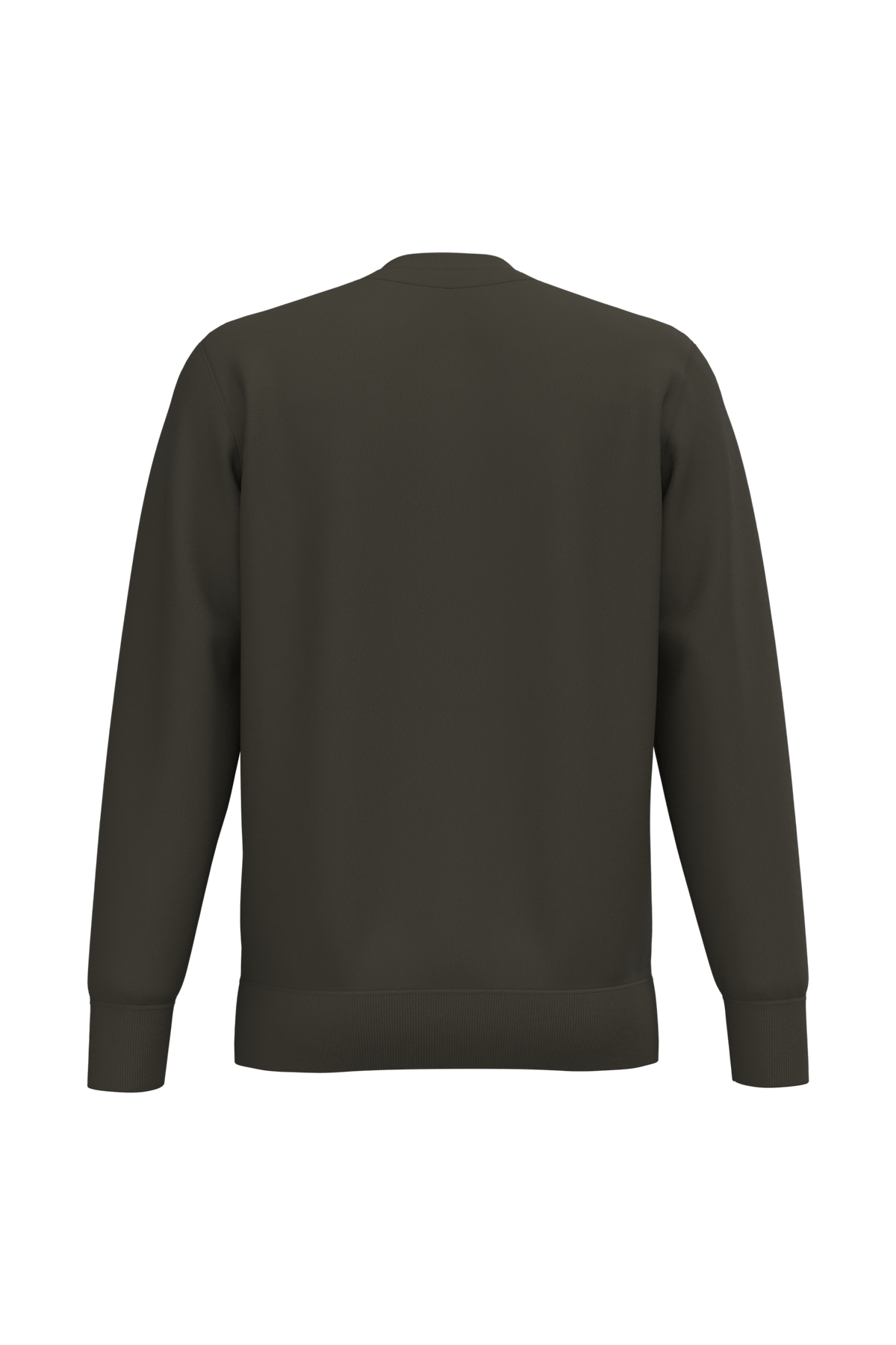 K488 - Sudadera cuello redondo - Dark Khaki - trasera