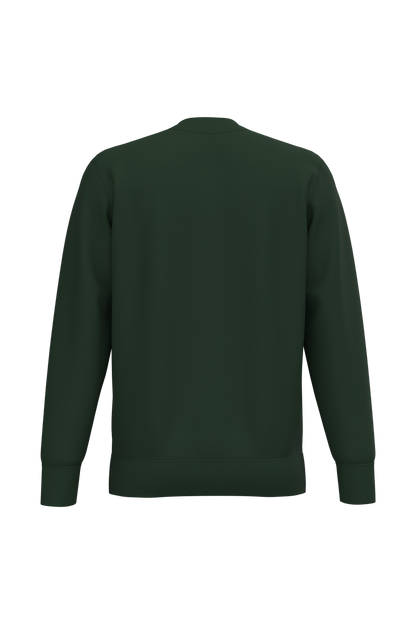 K488 - Sudadera cuello redondo - Forest Green - trasera