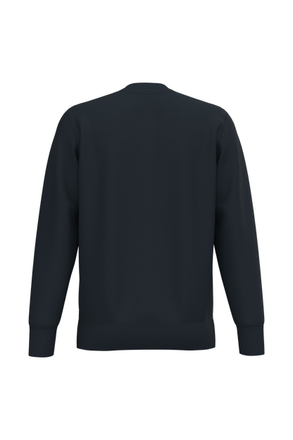 K488 - Sudadera cuello redondo - Navy - trasera