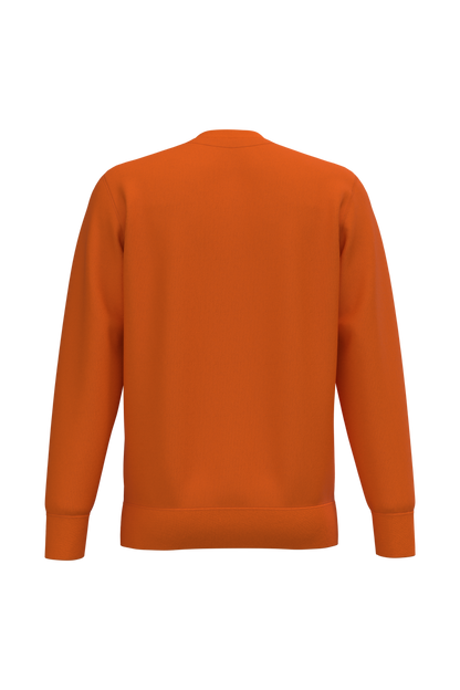 K488 - Sudadera cuello redondo - Orange - trasera