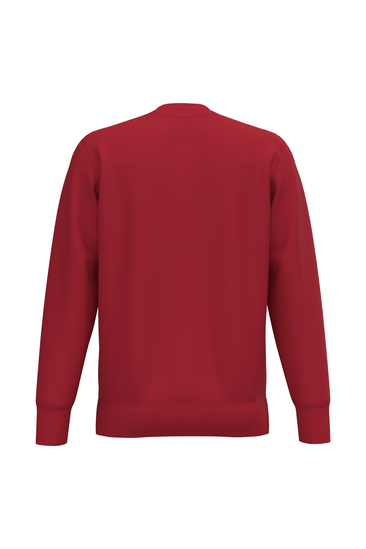 K488 - Sudadera cuello redondo - Red - trasera
