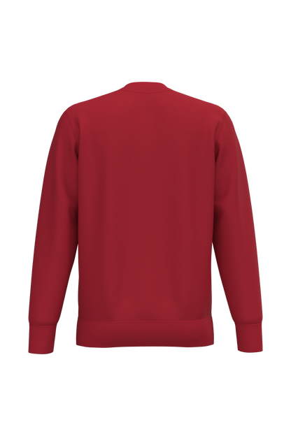 K488 - Sudadera cuello redondo - Red - trasera